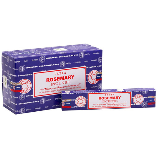 ROSEMARY INCENSE STICKS BY SATYA