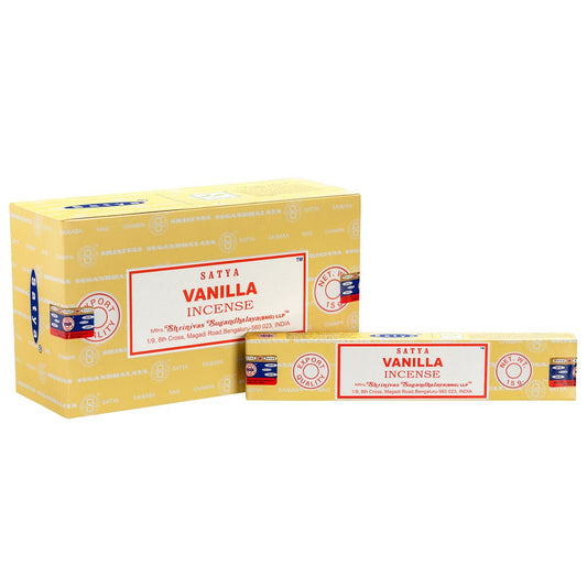 VANILLA INCENSE STICKS BY SATYA
