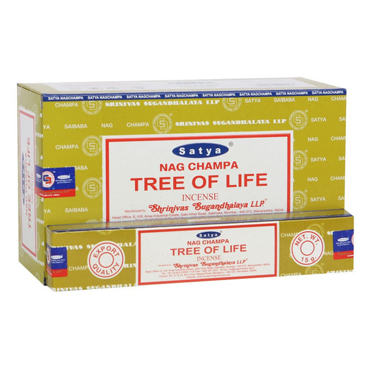 TREE OF LIFE INCENSE STICKS BY SATYA