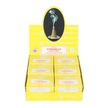 CITRONELLA DHOOP INCENSE CONES BY SATYA