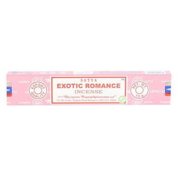 SATYA EXOTIC ROMANCE INCENSE STICKS