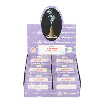 LAVENDER DHOOP INCENSE CONES BY SATYA