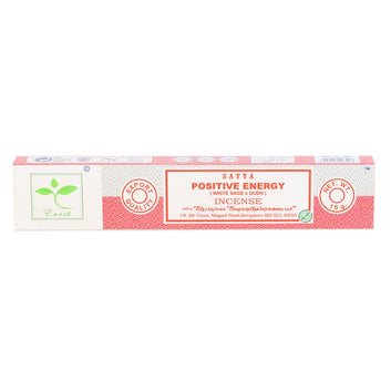 POSITIVE ENERGY EARTH INCENSE BY SATYA