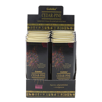 GOLOKA ANIMAL SPIRIT CEDAR-PINE INCENSE SHOTS PACK