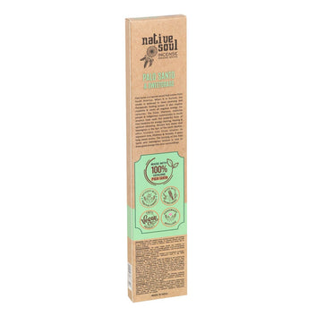 PALO SANTO & SWEET GRASS SMUDGE INCENSE STICKS
