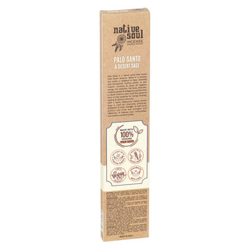PALO SANTO & DESERT SAGE SMUDGE INCENSE STICKS