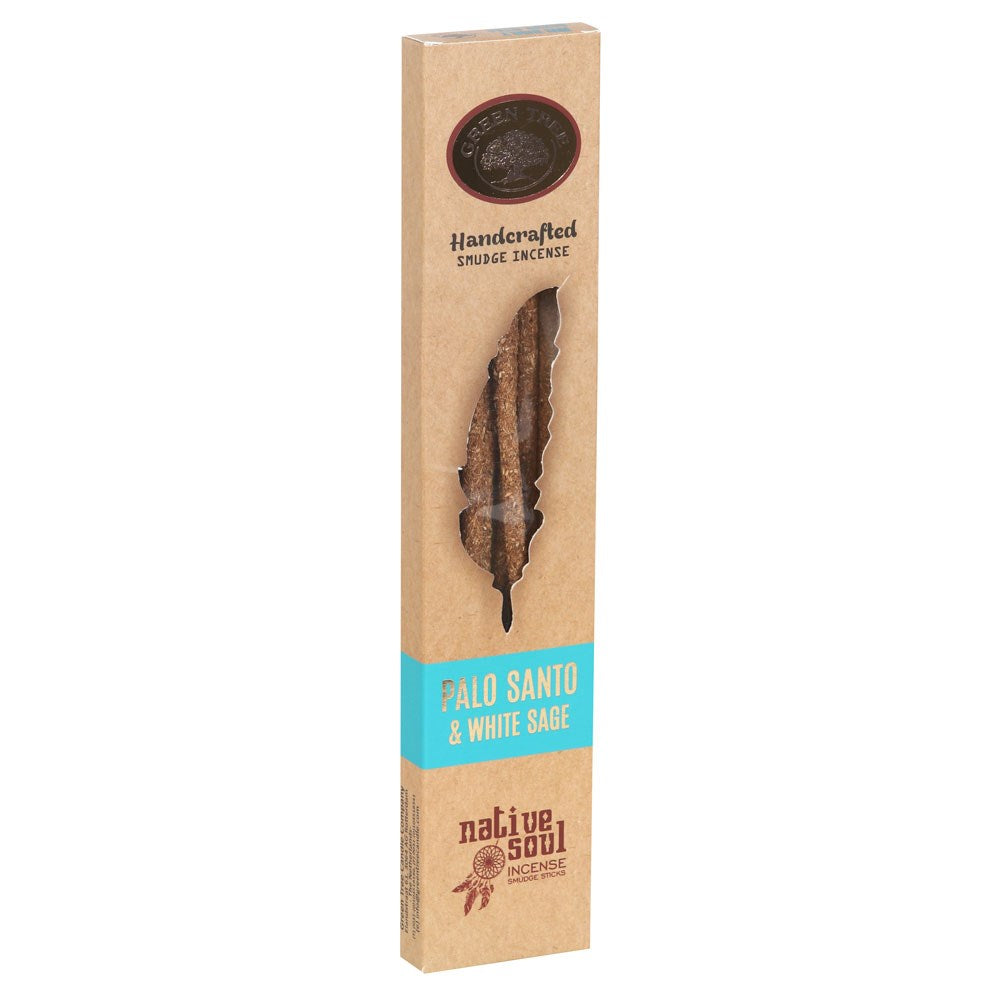 PALO SANTO & WHITE SAGE SMUDGE INCENSE STICKS