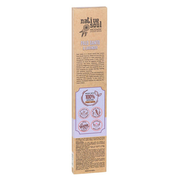PALO SANTO & LAVENDER SMUDGE INCENSE STICKS