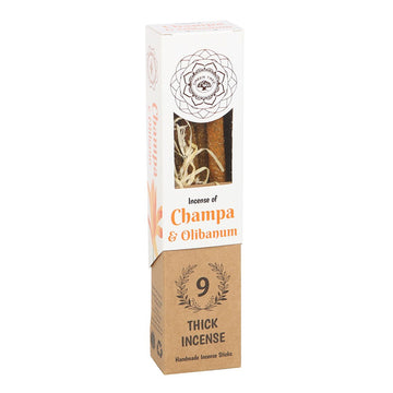 CHAMPA & OLIBANUM BOTANICAL INCENSE STICKS