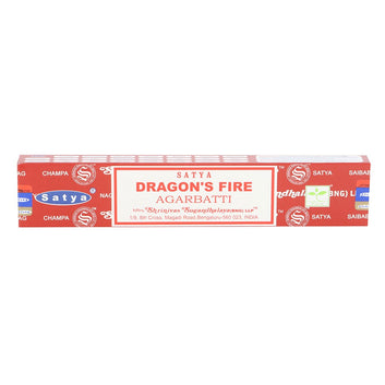 DRAGON'S FIRE INCENSE STICKS BY SATYA