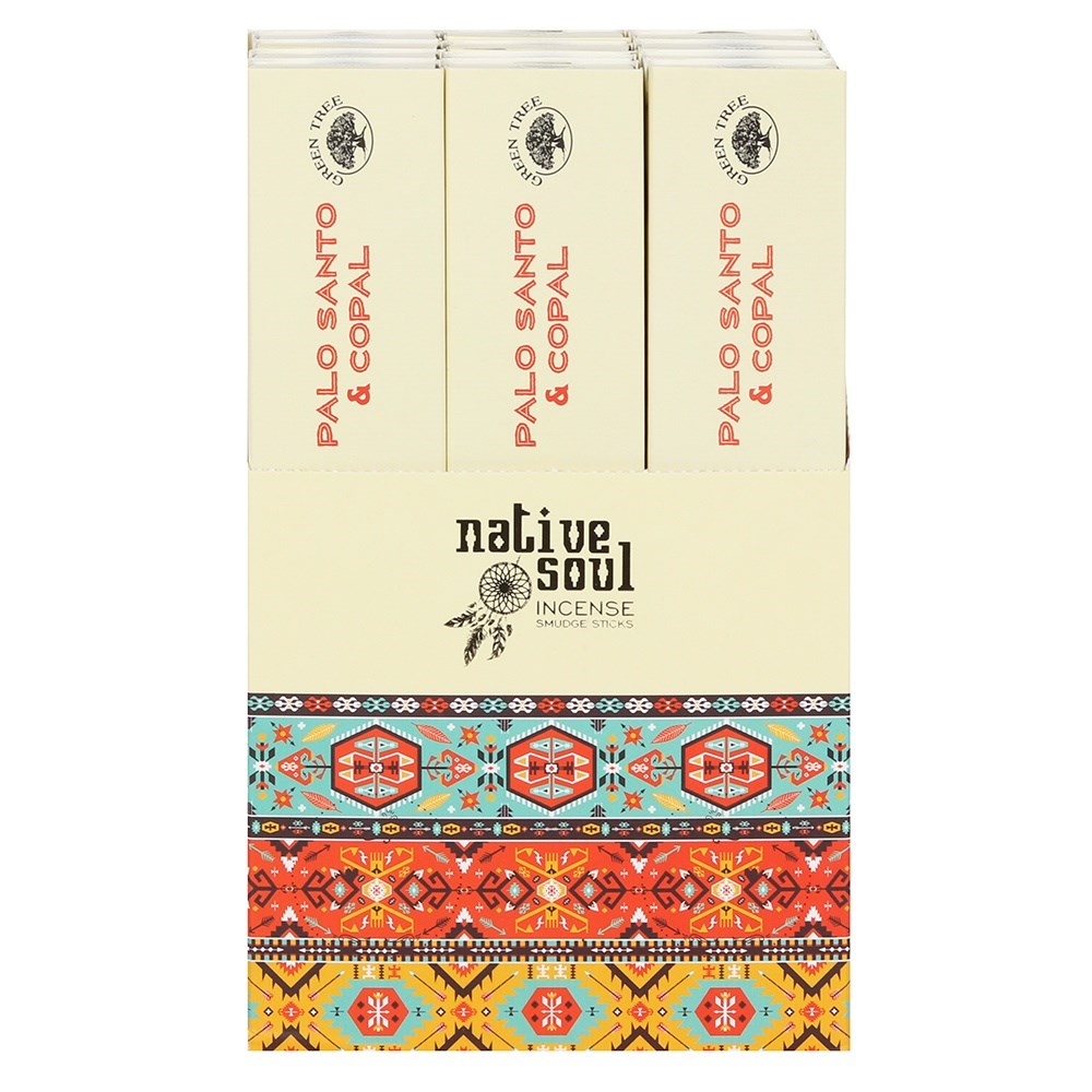 NATIVE SOUL COPAL & PALO SANTO INCENSE STICKS