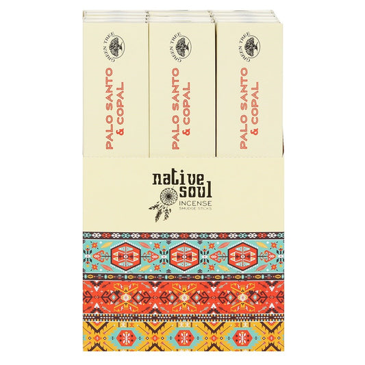 NATIVE SOUL COPAL & PALO SANTO INCENSE STICKS