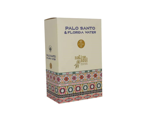 NATIVE SOUL PALO SANTO & FLORIDA WATER INCENSE STICKS