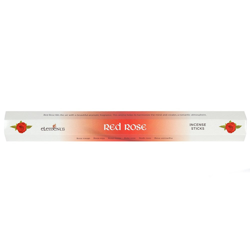 ELEMENTS RED ROSE INCENSE STICKS