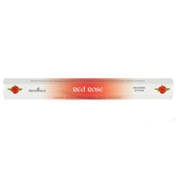 ELEMENTS RED ROSE INCENSE STICKS
