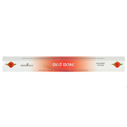 ELEMENTS RED ROSE INCENSE STICKS