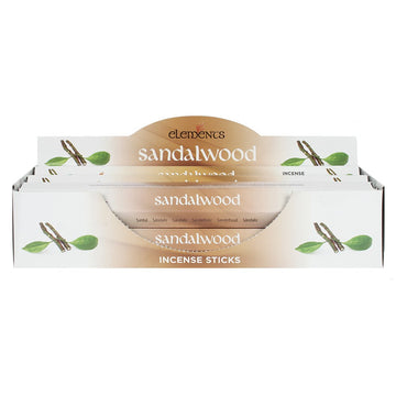 ELEMENTS SANDALWOOD INCENSE STICKS