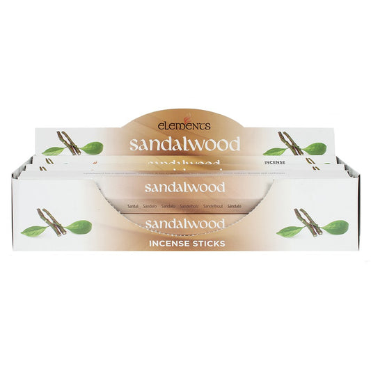 ELEMENTS SANDALWOOD INCENSE STICKS