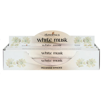 ELEMENTS WHITE MUSK INCENSE STICKS