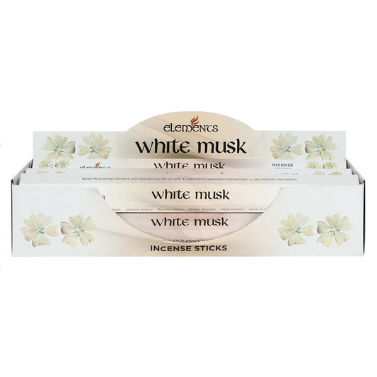 ELEMENTS WHITE MUSK INCENSE STICKS