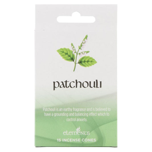ELEMENTS PATCHOULI INCENSE CONES