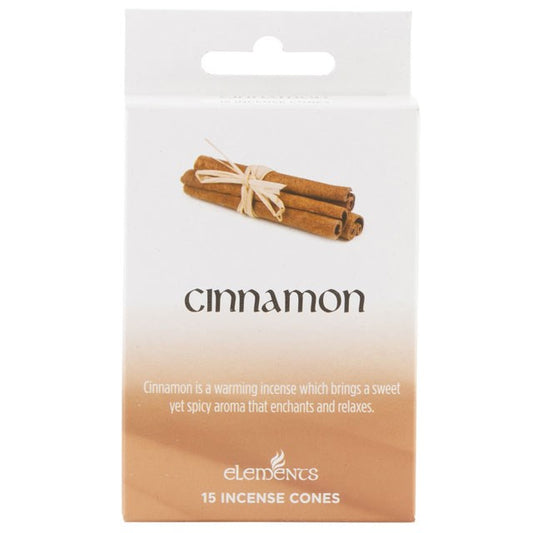ELEMENTS CINNAMON INCENSE CONES