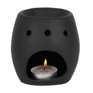 BLACK SKULL OIL BURNER
