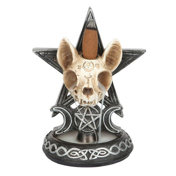 OUIJA CAT BACKFLOW INCENSE BURNER