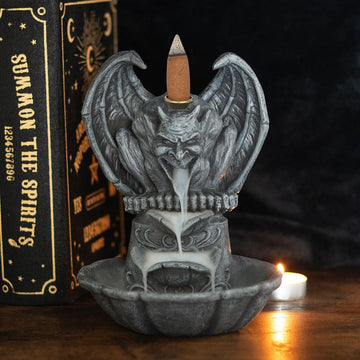 GARGOYLE BACKFLOW INCENSE BURNER