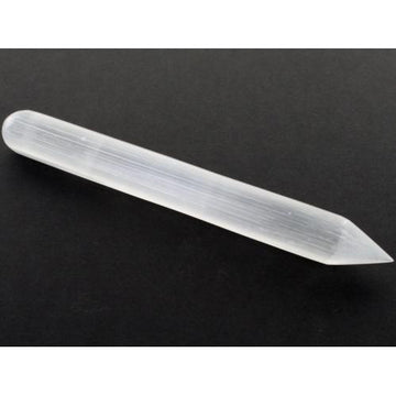 Selenite Point Wand Large