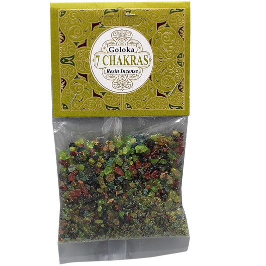 GOLOKA 7 CHAKRAS RESIN INCENSE