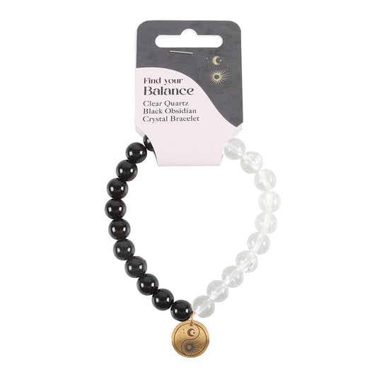 YIN YANG BEADED BRACELET