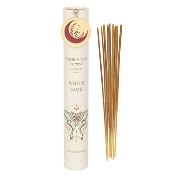 WHITE SAGE MANIFESTATION INCENSE STICKS