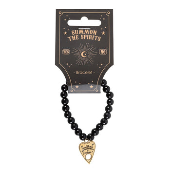 TALKING BOARD PLANCHETTE BEADED CHARM BRACELET