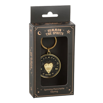 SPINNING TALKING BOARD PLANCHETTE KEYRING