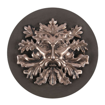 BRONZE GREEN MAN INCENSE STICK HOLDER