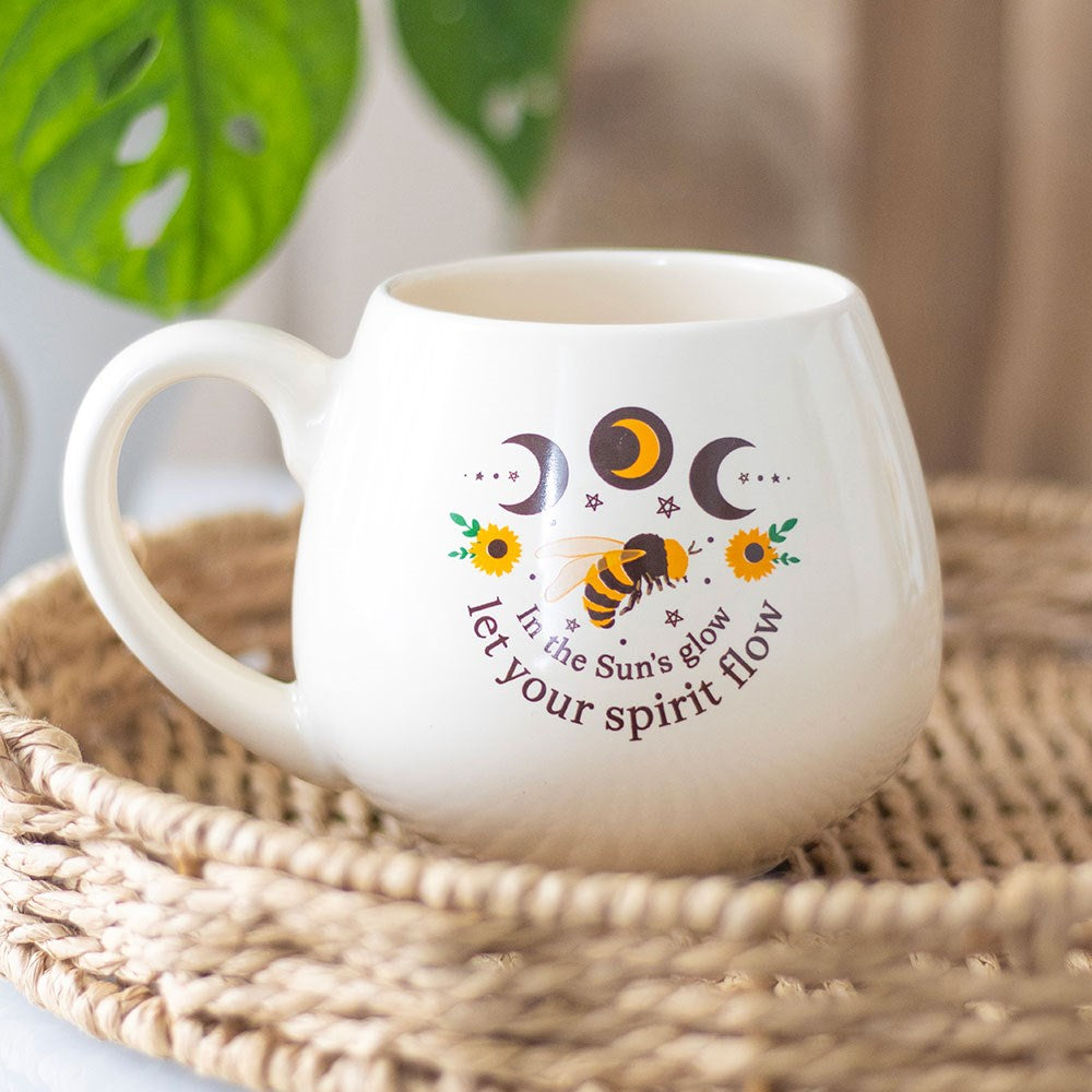 LET YOUR SPIRIT FLOW ROUNDED MUG