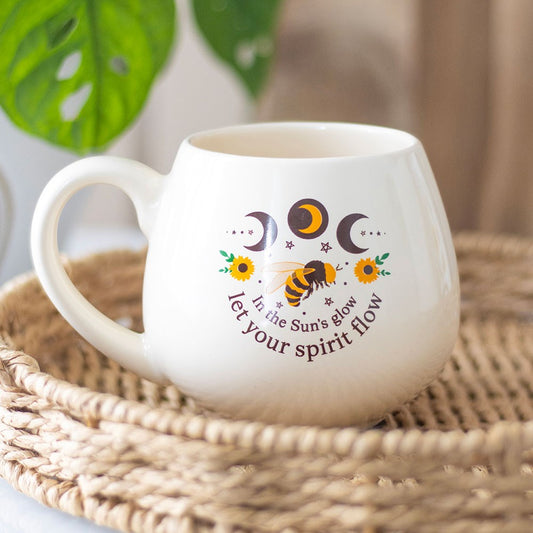 LET YOUR SPIRIT FLOW ROUNDED MUG