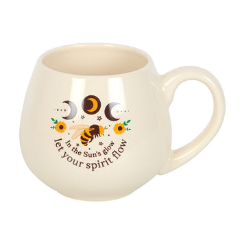 LET YOUR SPIRIT FLOW ROUNDED MUG