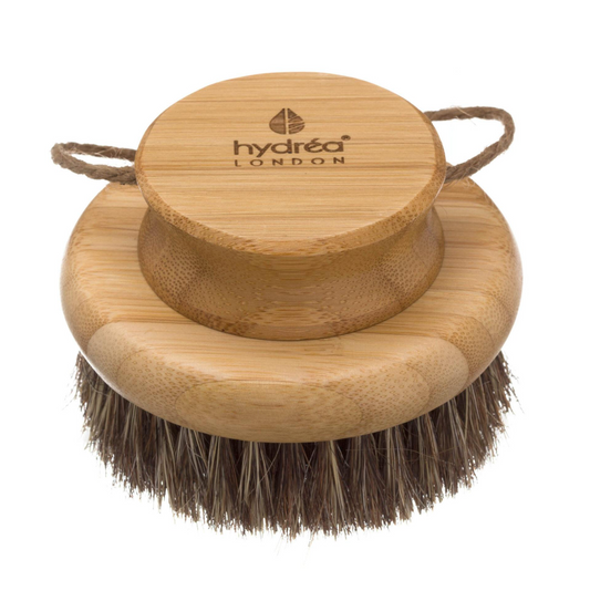 HYDREA LONDON ROUND BAMBOO BODY BRUSH