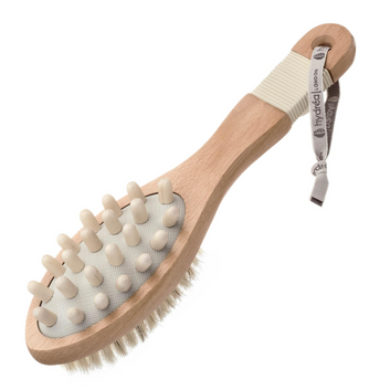 HYDREA LONDON DUAL USE BODY BRUSH NATURAL BRISTLE