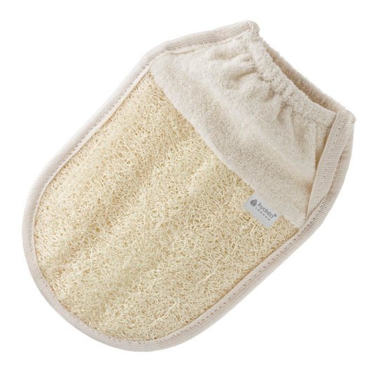 HYDREA LONDON ORGANIC EGYPTIAN LOOFAH SPA MITT