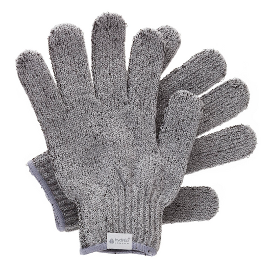 HYDREA LONDON CARBONIZED BAMBOO EXFOLIATING GLOVES