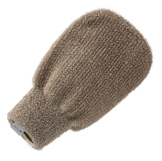 HYDREA LONDON COPPER + LINEN SPA MITT