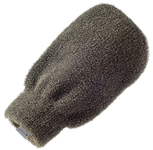 HYDREA LONDON NATURAL LINEN SPA MITT