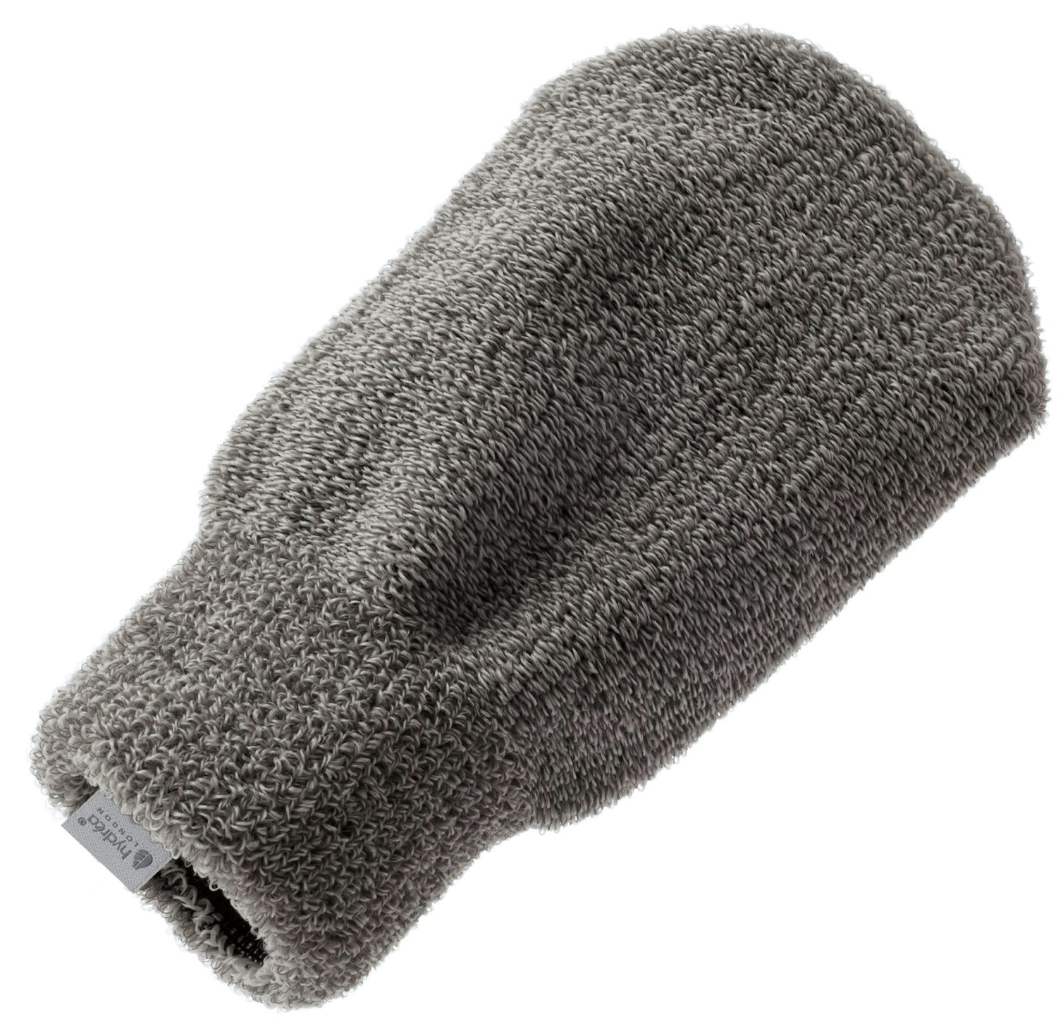 HYDREA LONDON PROFESSIONAL EXFOLIATING SPA MITT GREY