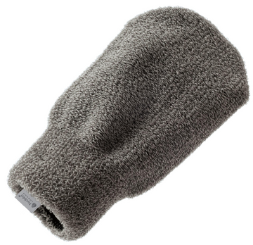 HYDREA LONDON PROFESSIONAL EXFOLIATING SPA MITT GREY
