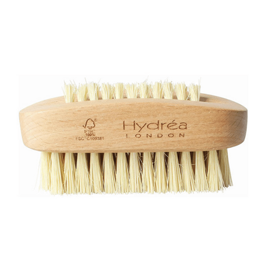 HYDREA LONDON PREMIUM DUAL SIDED HAND + NAIL BRUSH WITH CACTUS BRISTLE