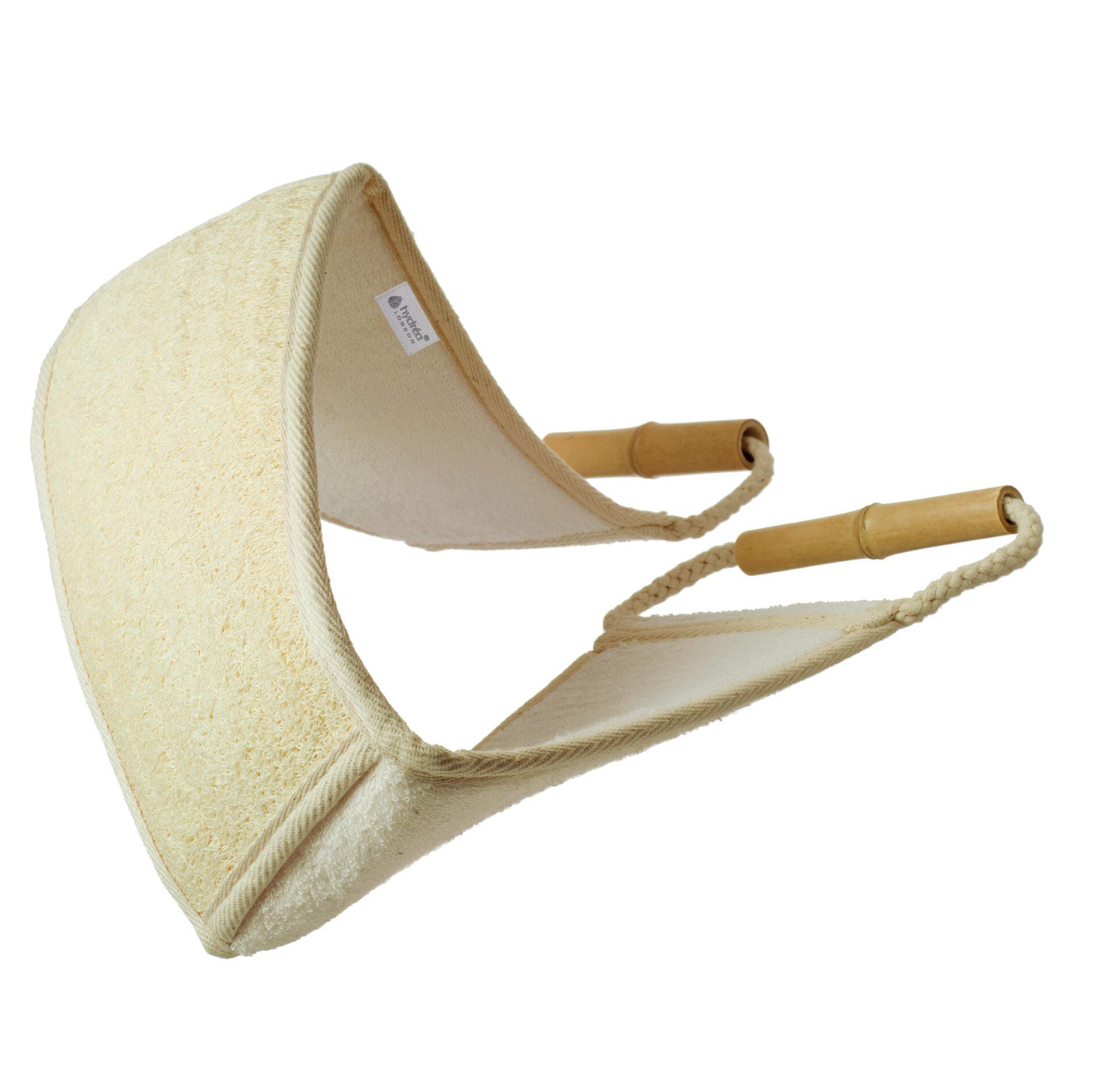 HYDREA LONDON BAMBOO + LOOFAH BACK EXFOLIATOR