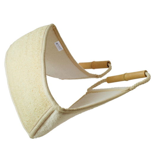 HYDREA LONDON BAMBOO + LOOFAH BACK EXFOLIATOR